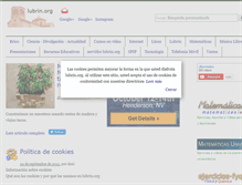 Tablet Screenshot of lubrin.org
